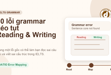 10 lỗi ngữ pháp tiếng Anh thường gặp khiến học sinh mất điểm Reading và Writing