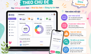 Học Từ Vựng IELTS Theo Chủ Đề | Datio English