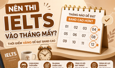 Nen thi IELTS vao thang may