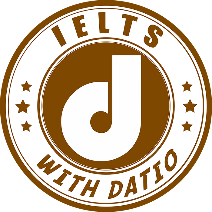 Logo IELTS WITH DATIO - Trung tâm luyện thi IELTS theo lộ trình cá nhân hóa