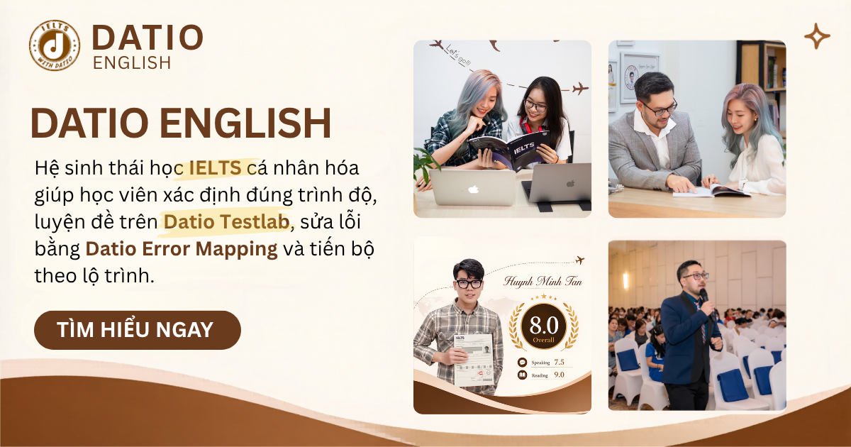 Datio TestLab - Hệ thống luyện đề và ôn tập kiến thức chuyên nghiệp