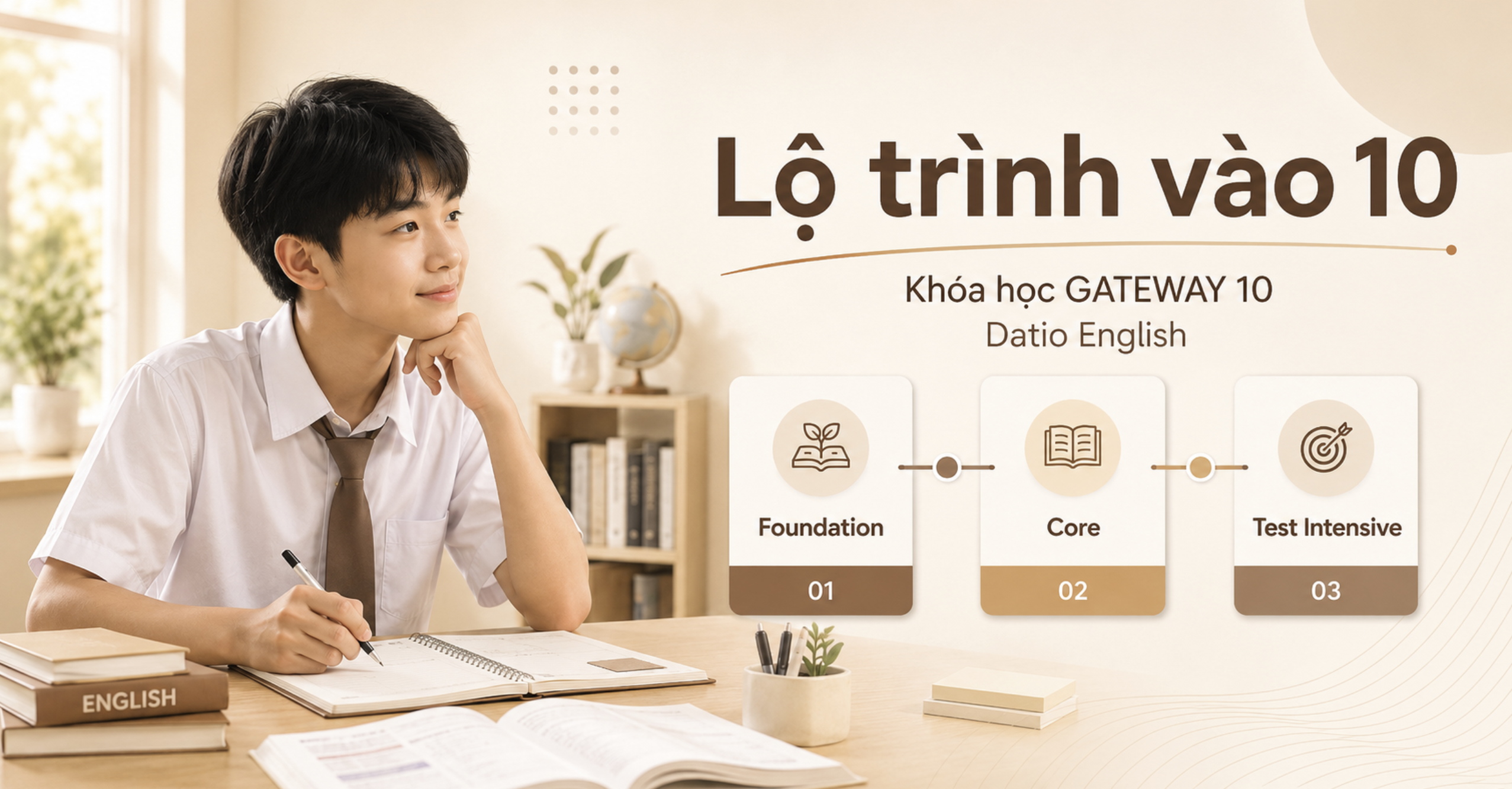 Lộ trình ôn thi tiếng Anh vào 10 cho học sinh lớp 9 theo 3 giai đoạn
