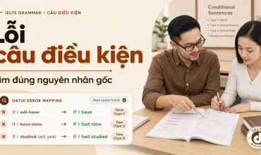 Lỗi câu điều kiện thường không chỉ đến từ việc quên công thức, mà từ việc chưa xác định đúng tình huống và nguyên nhân gốc.